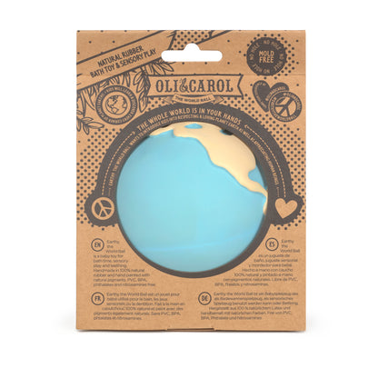 Bola sensorial Earth, o globo