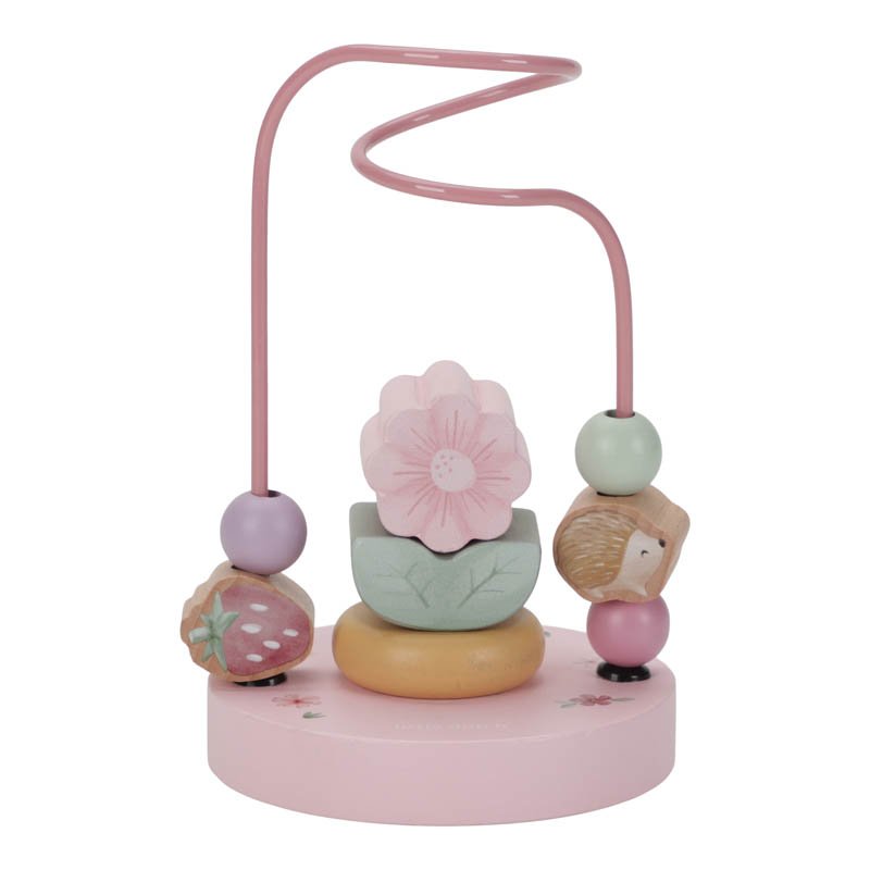 Espiral de atividades flor pequena fairy garden