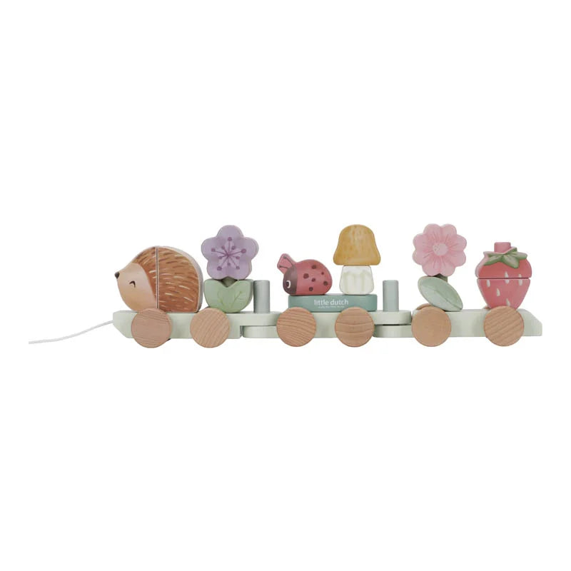 Comboio de encaixe - ouriço - Fairy Garden