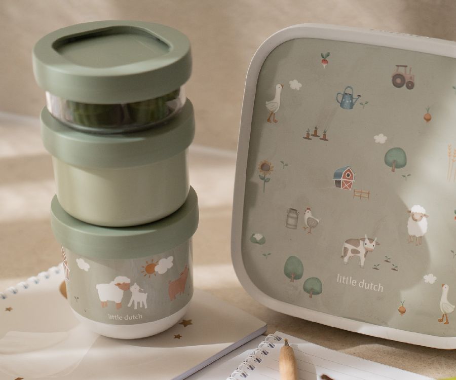 Snackboxes Empilháveis Mepal Mio 3 peças – little farm
