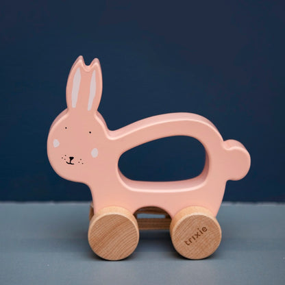 Brinquedo de puxar Mrs Rabbit