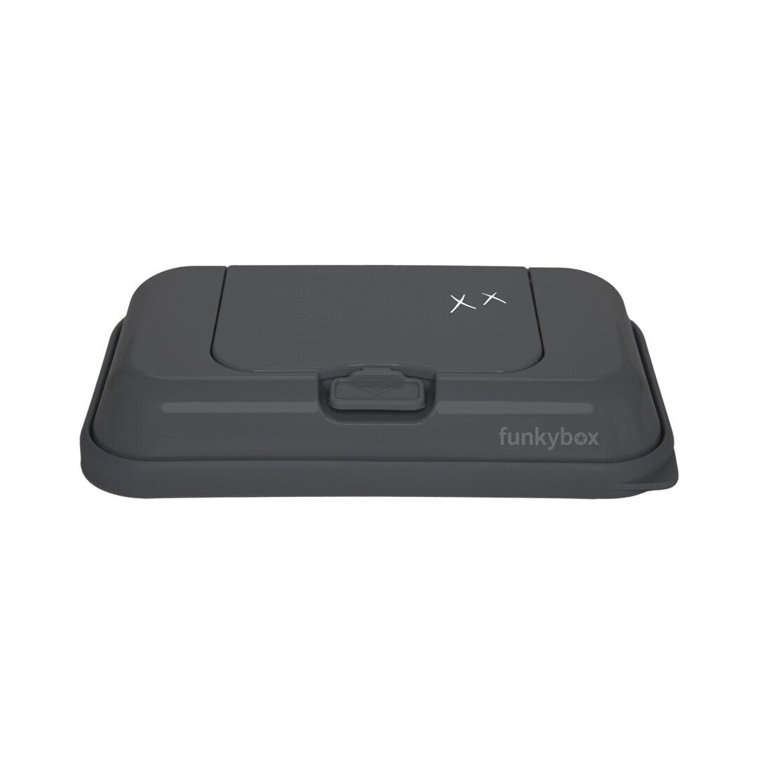 Caixa para toalhitas FunkyBox To Go cinza wonderful