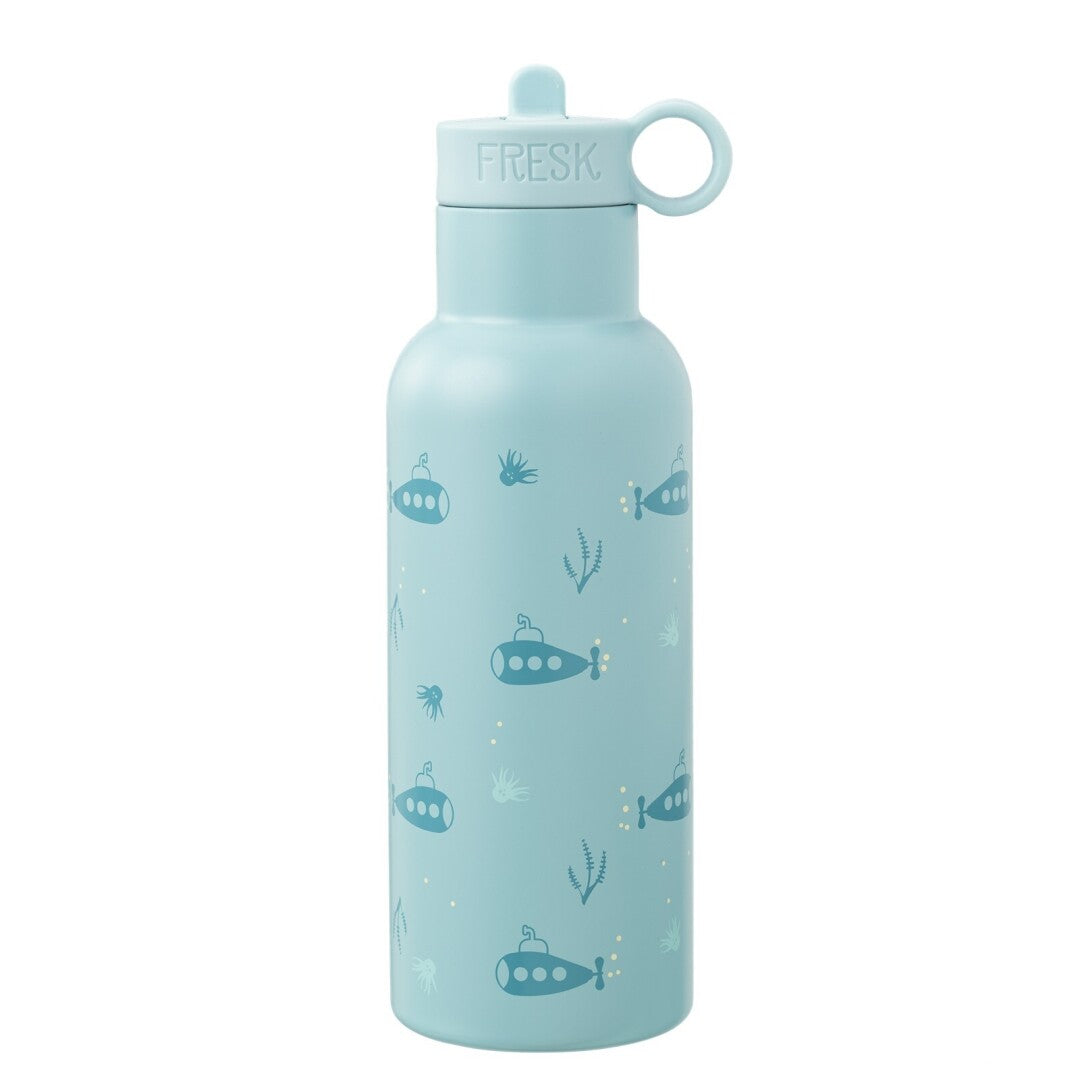 Garrafa térmica submarino 500 ml + 2 tampas