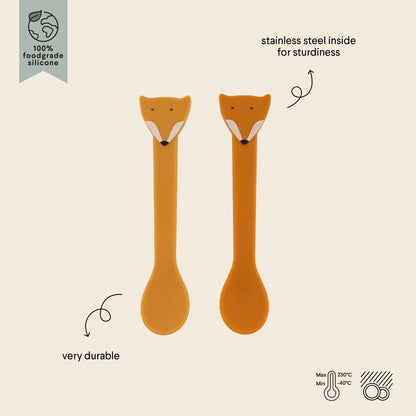 2 colheres silicone Mr Fox