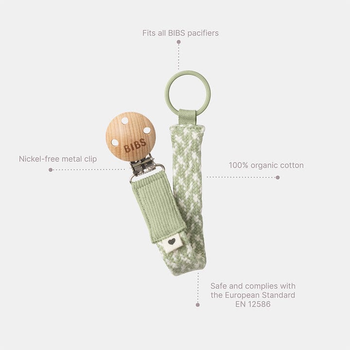 Prende-chucha Capel sage BIBS X Liberty pacifier clip Bibs 