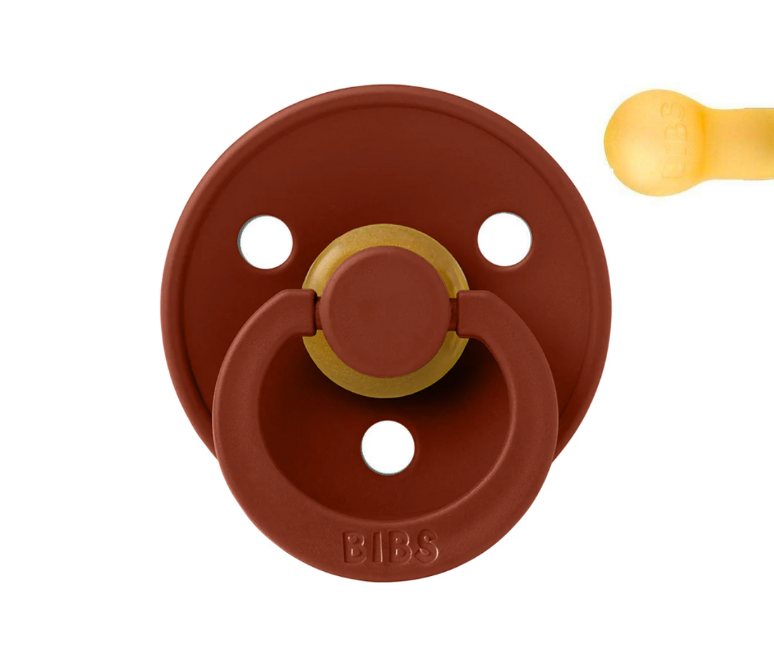 1 chupeta redonda rust BIBS Colour
