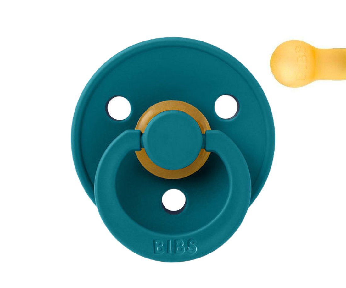 1 chupeta redonda dark orchide BIBS Colour 6+ meses