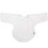 Babete de bambu com mangas branco Babete Timboo 