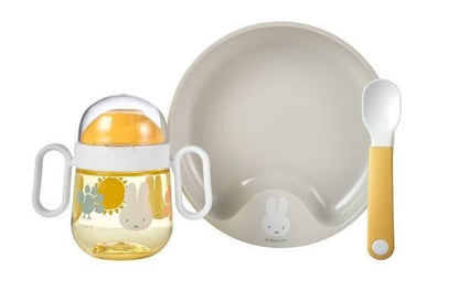 Conjunto de refeição bebé 3 peças Miffy Dinnerware MEPAL 