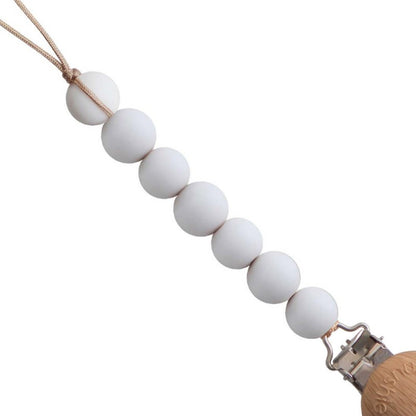 Prende-chupeta Halo white