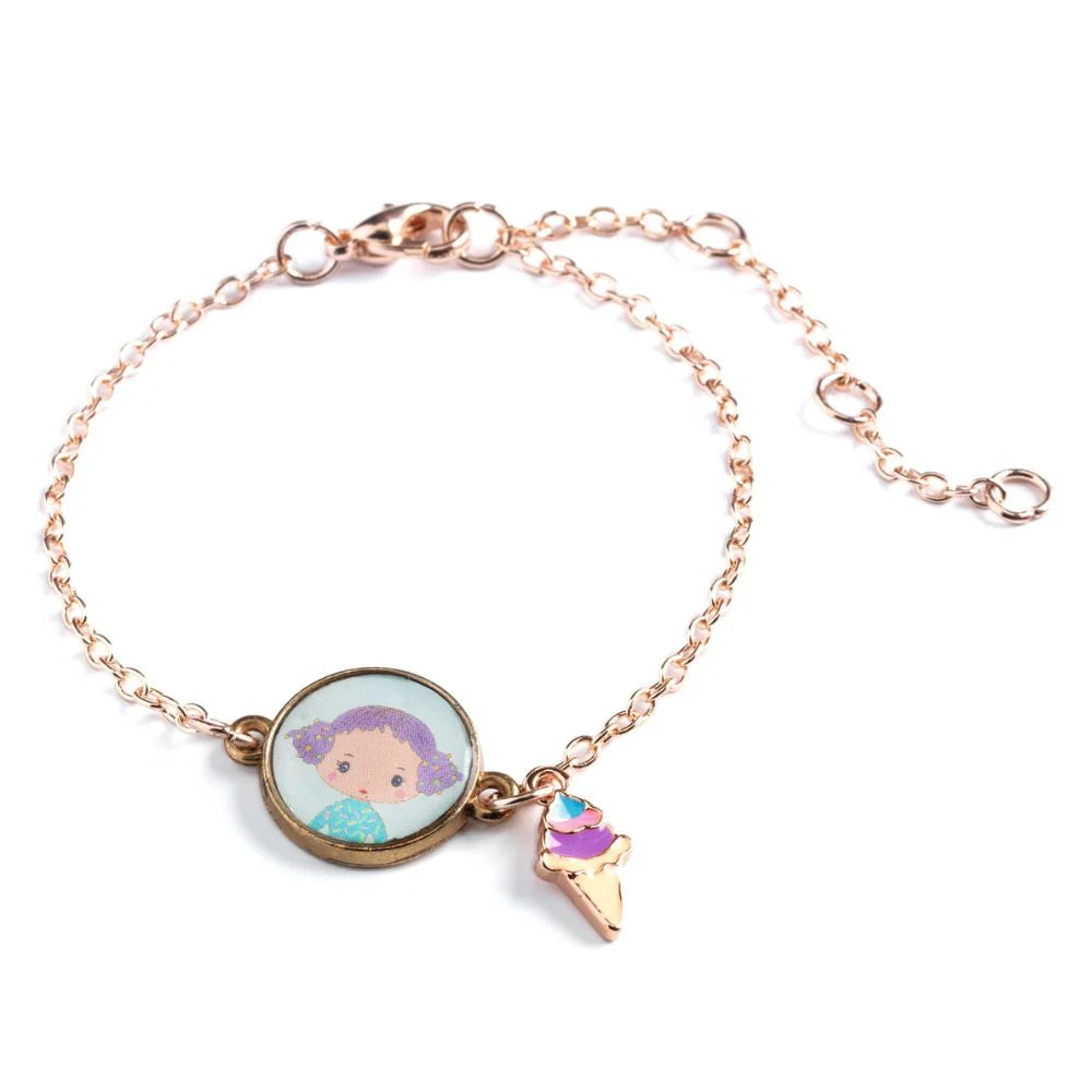 Pulseira com medalhão Tutti