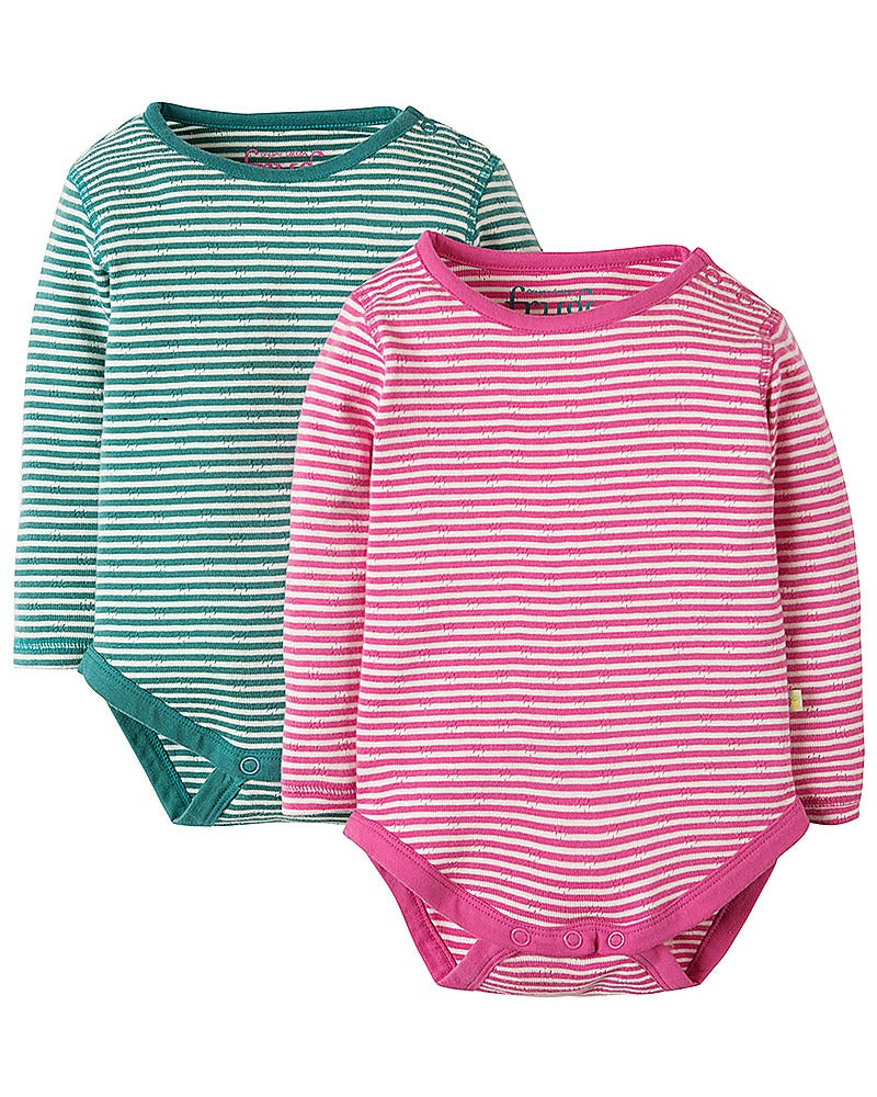 Conjunto 2 bodies pointelle 6-12M (último tamanho)