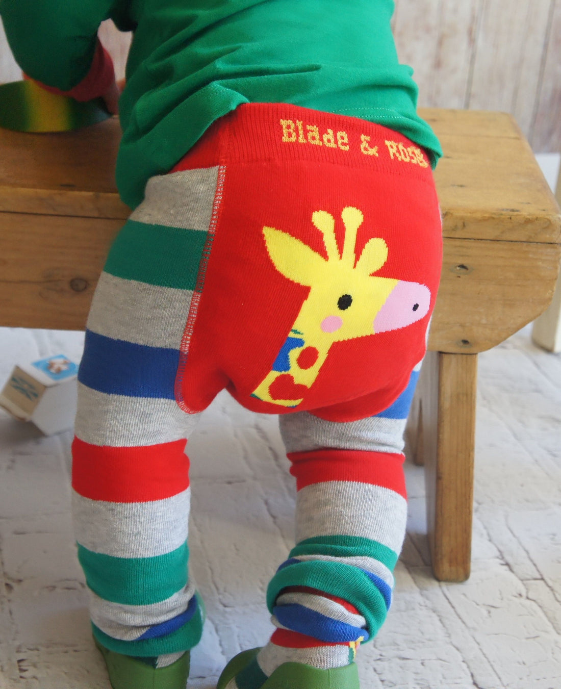 Leggings girafa 0-6 meses | 1-2 anos (últimos tamanhos)