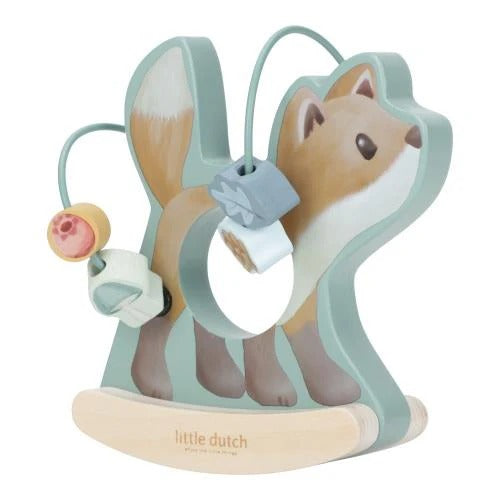 Raposa que balança com espiral Forest Friends