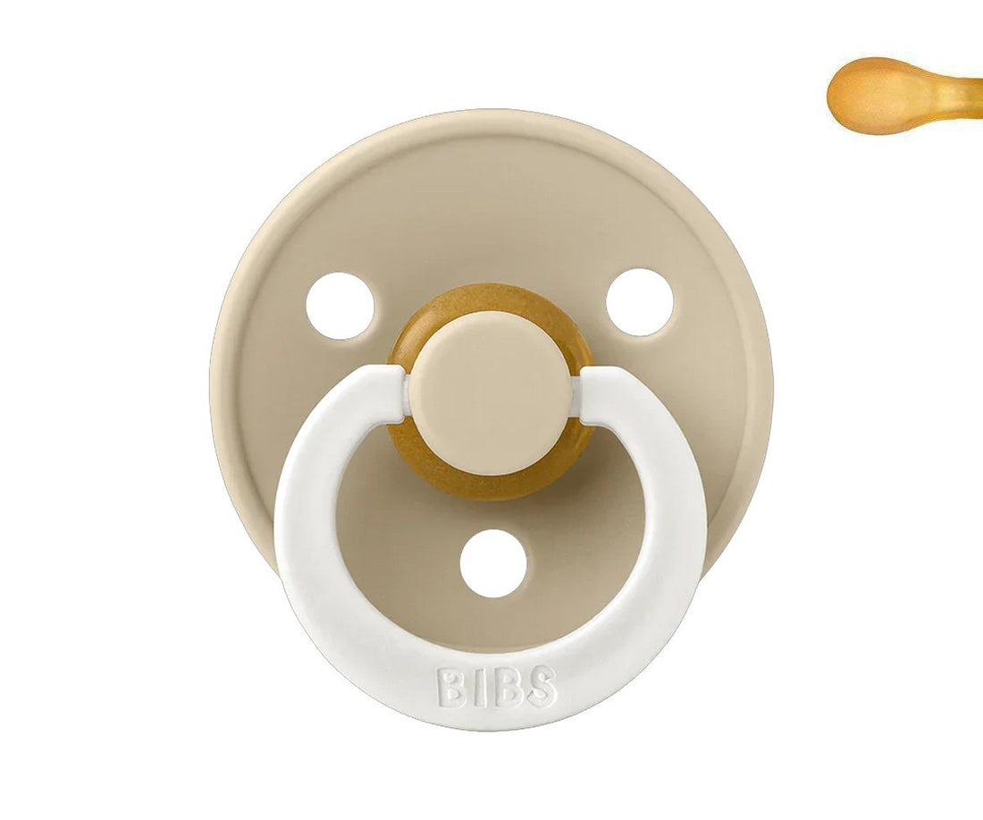 1 chupeta simétrica vanilla NIGHT BIBS 0+ meses