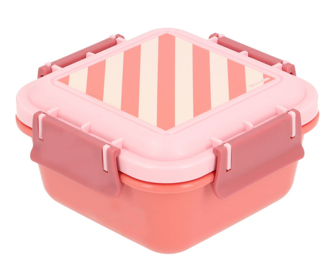 Lancheira grande Stripes Bloom &amp; Blush