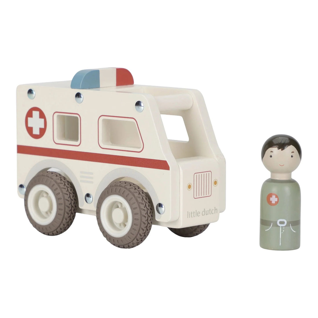 Ambulância madeira FSC