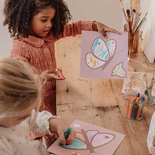 Livro para colorir Fairy Garden