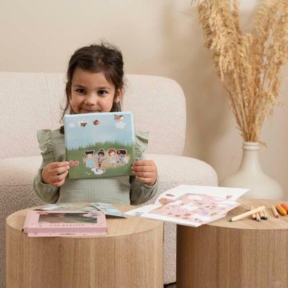 Set de 70+ autocolantes Rosa &amp; friends