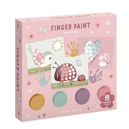 Set pintar com os dedos - Fairy Garden