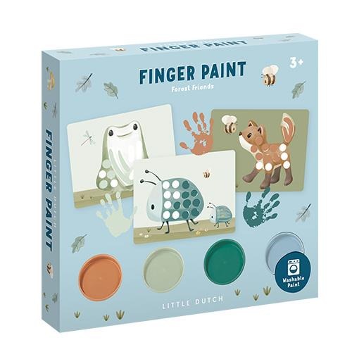 Set pintar com os dedos - Forest Friends