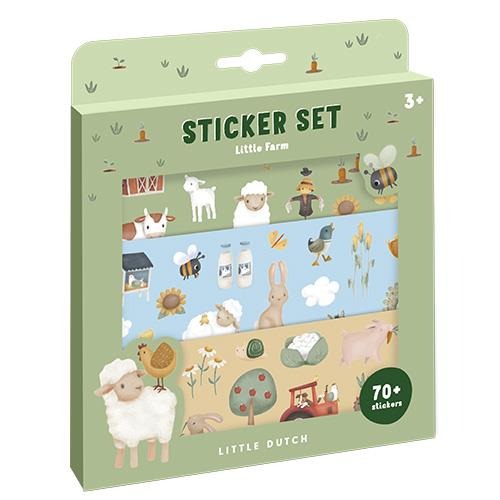 Set de 70+ autocolantes little farm