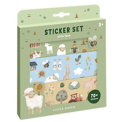 Set de 70+ autocolantes little farm