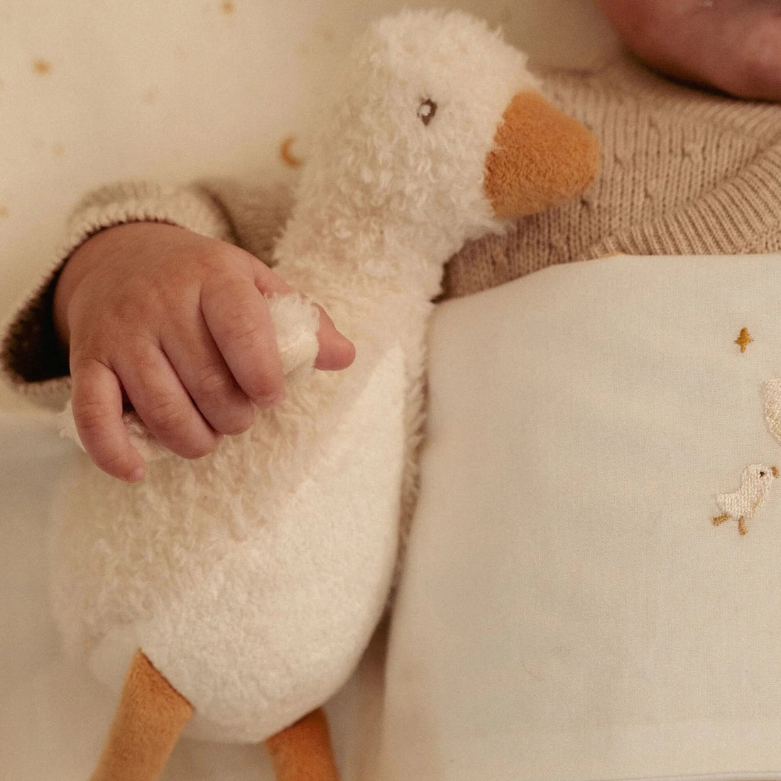 Peluche little goose 17 cm