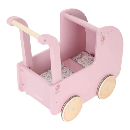 Carrinho de bonecas rosa