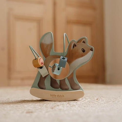Raposa que balança com espiral Forest Friends