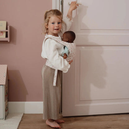 Marsúpio boneca soft flowers