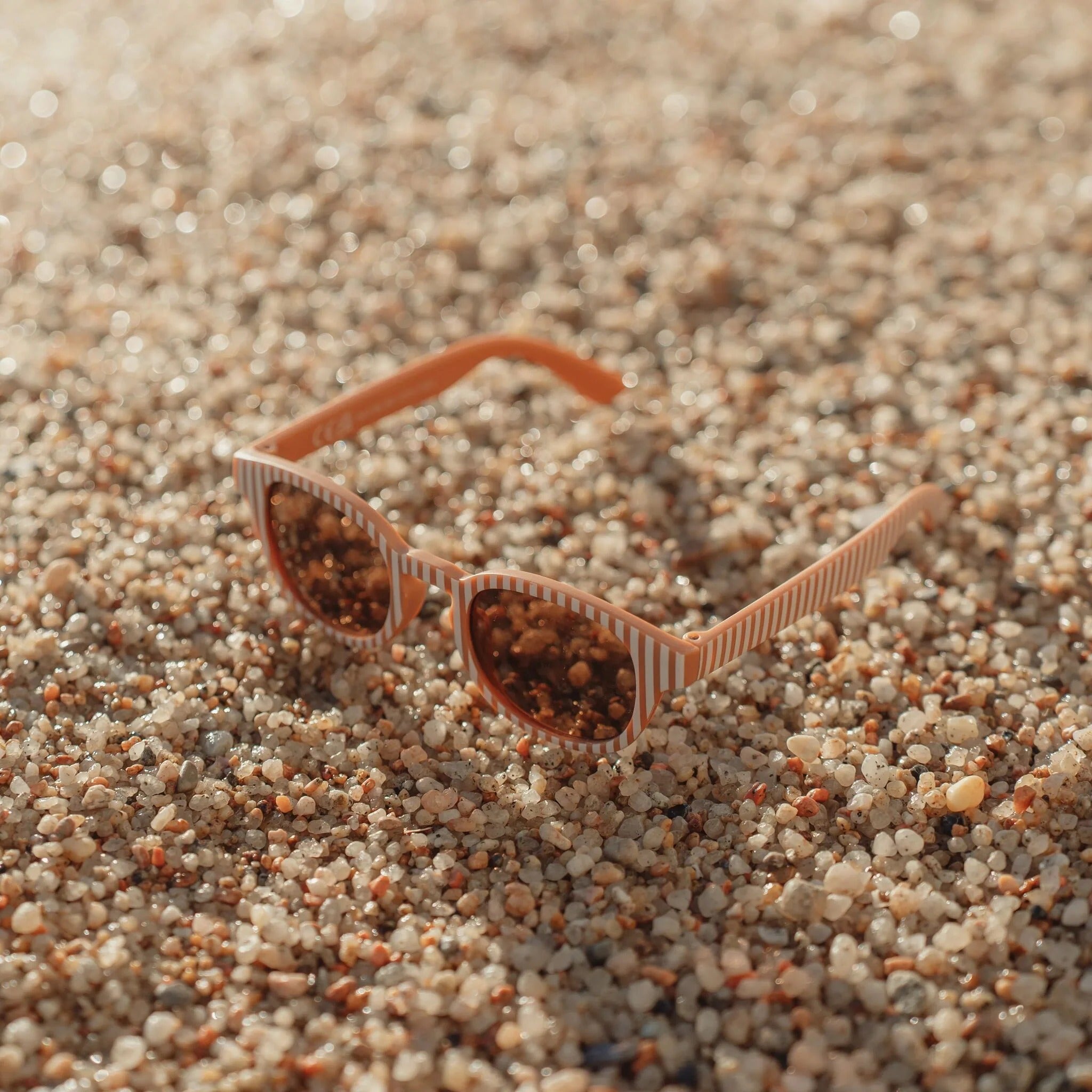 Óculos de sol ocean brown stripes 2-4 anos