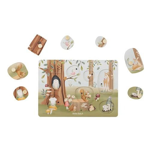 Puzzle com som Forest Friends
