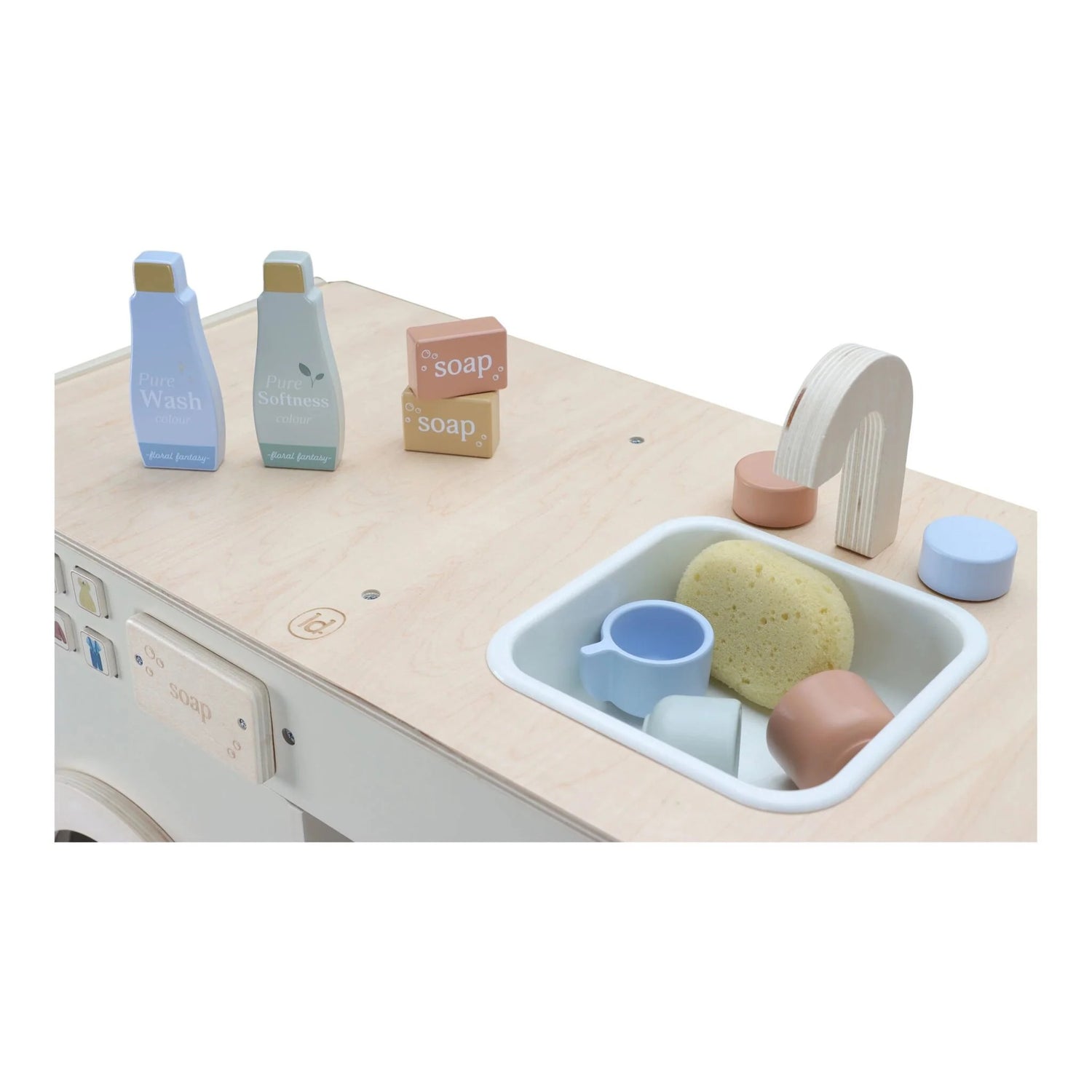 Máquina de lavar de madeira Essentials - edição limitada