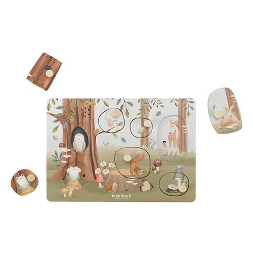Puzzle com som Forest Friends