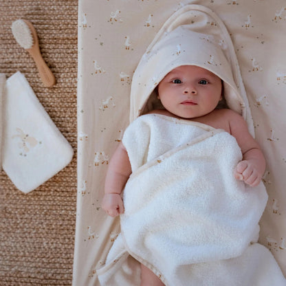 Toalha com capuz little goose Newborn Naturals