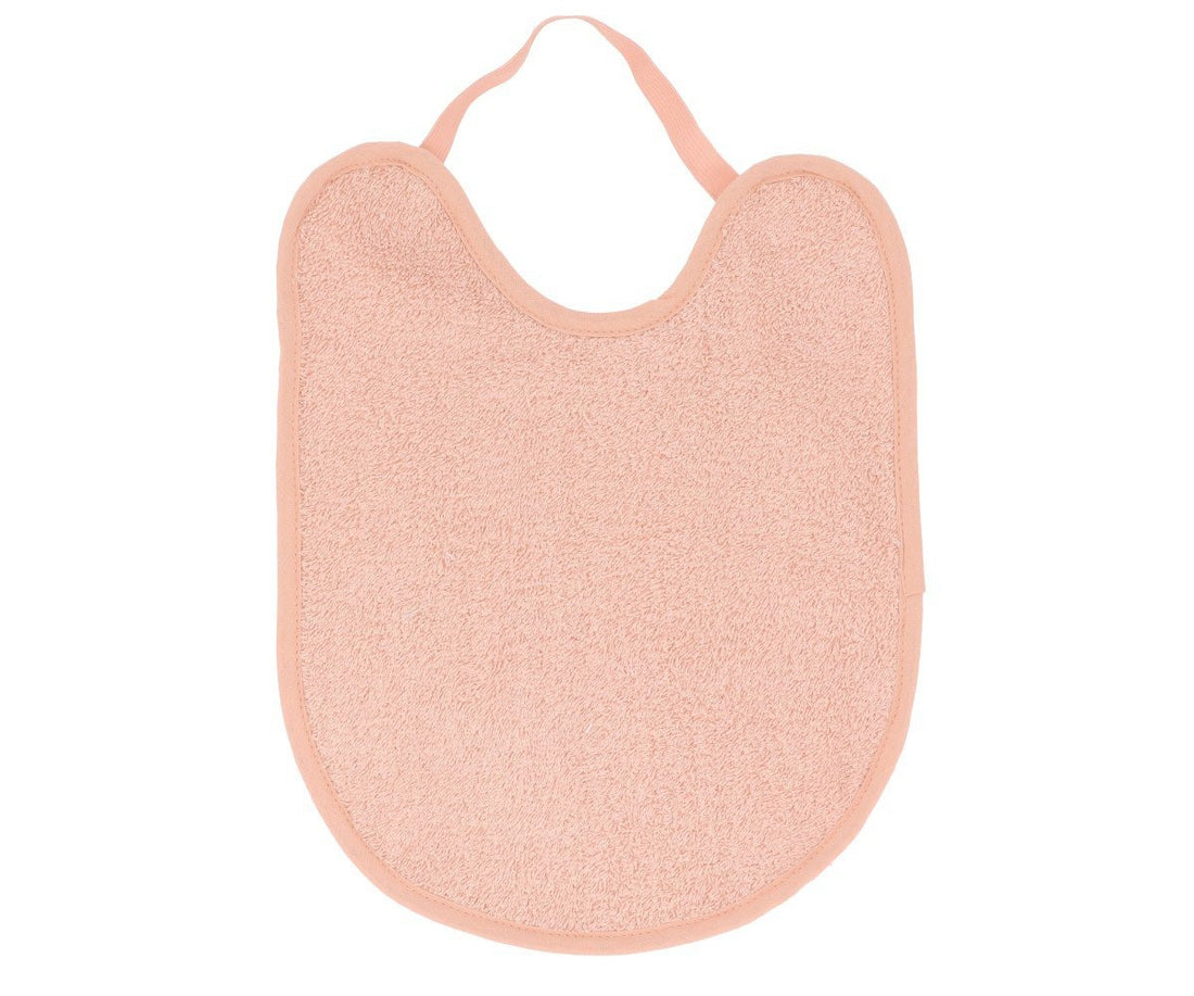 Pack 4 babetes toalha rosa/malva/sage/ivory