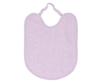 Pack 4 babetes toalha rosa/malva/sage/ivory