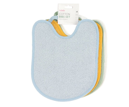Pack 4 babetes toalha turco blue/mustard/sage/ivory