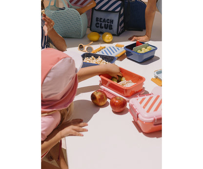 Lancheira Bento Stripes Blues &amp; Beyond