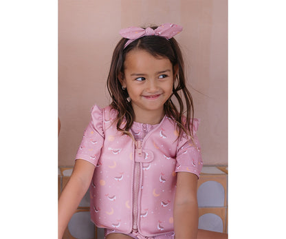 Colete flutuador Whale Pink Learning 2-3 anos