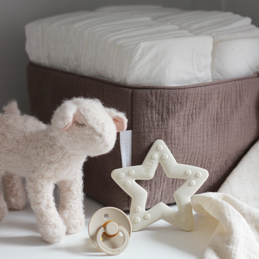 Mordedor Estrela Baby Bitie ivory BIBS