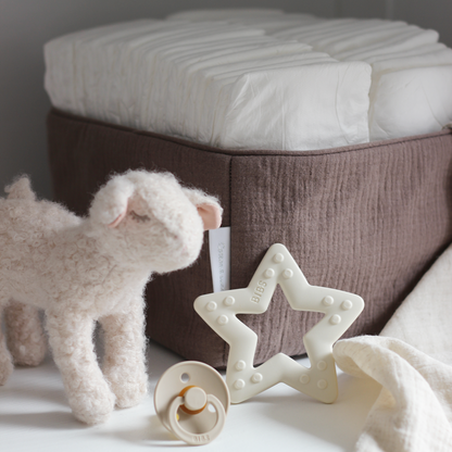 Mordedor Estrela Baby Bitie ivory BIBS