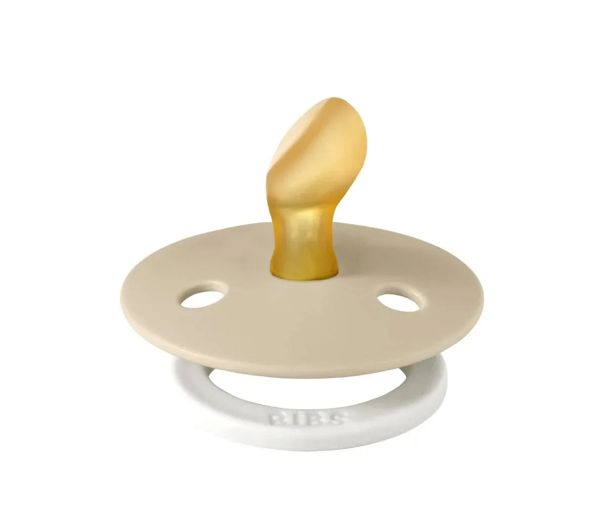 1 chupeta anatómica vanilla NIGHT BIBS