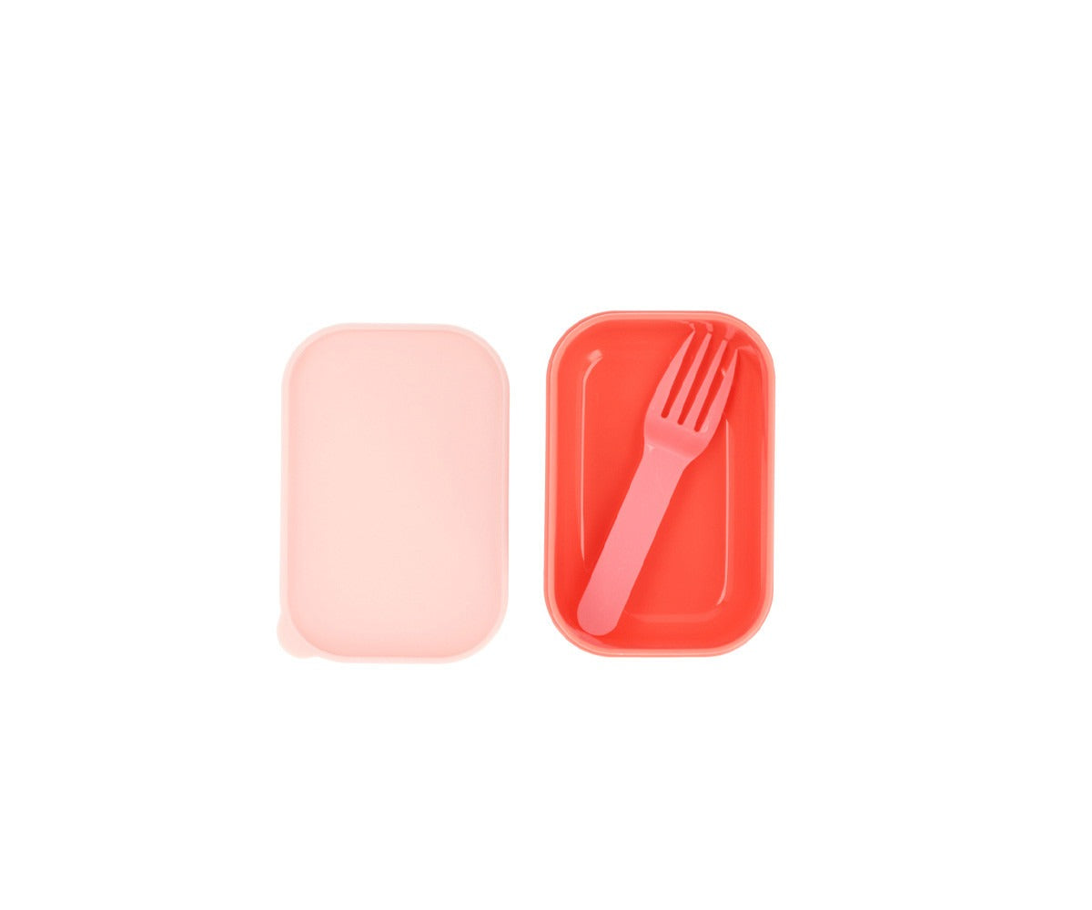Lancheira Bento Stripes Bloom &amp; Blush
