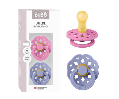 2 chupetas BIBS Boheme bubblegum | peri