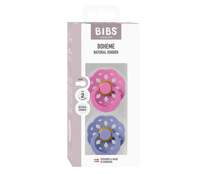 2 chupetas BIBS Boheme bubblegum | peri
