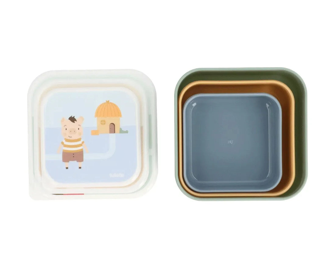 3 lancheiras três porquinhos