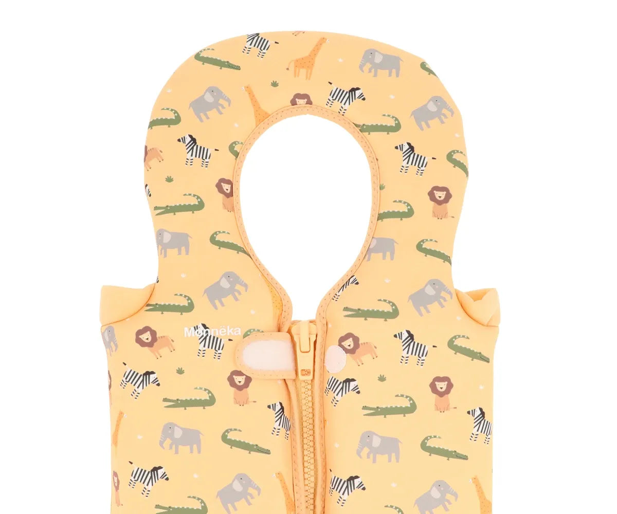 Colete flutuador Wild Animals Learning 1-2 anos