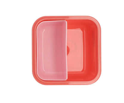 Lancheira grande Stripes Bloom &amp; Blush